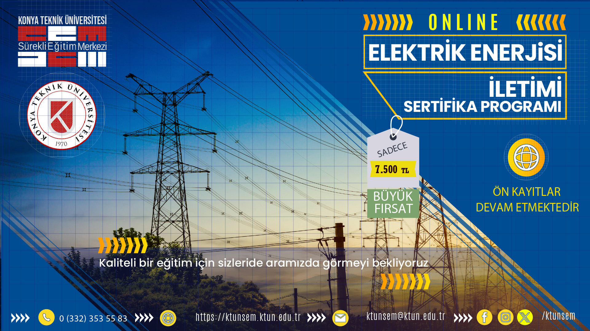 Online Elektrik Enerji İletimi Sertifika Programı